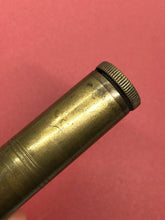 Load image into Gallery viewer, Original WW1 / WW2 British Army SMLE Lee Enfield Rifle Brass Oil Bottle
