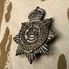 Original WW1 British Army Officers Army Service Corps ASC Cap Badge - The Militaria Shop