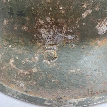 Load image into Gallery viewer, Original WW2 British Army Mk2 Combat Brodie Helmet - South African Made
