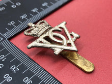 Load image into Gallery viewer, 5th Inniskilling Dragoon Guards &quot;QC&quot; ~ Genuine British Army Military Cap Badge
