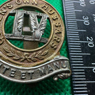Original British Army Queen's Own Hussars Regiment Cap Badge - The Militaria Shop