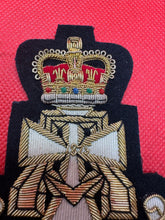 Load image into Gallery viewer, British Army Bullion Embroidered Blazer Badge - The Green Howards
