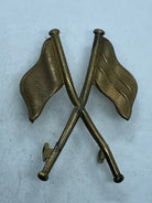 Original WW1 / WW2 British Army Signallers Flag Sleeve Qualification Badge - The Militaria Shop