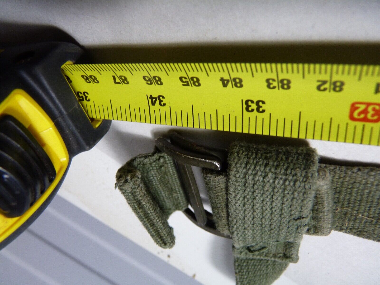 Original WW2 British Army 44 Pattern Shoulder / Extended Equipment Strap - 1945 - The Militaria Shop