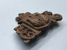 Load image into Gallery viewer, British Army Victorian 1st City of Edinburgh Artillery Volunteers Cap Badge
