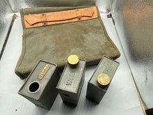 Load image into Gallery viewer, Original Soviet Era Oil Cans and Cleaning Kit Bag in Excellent Condition
