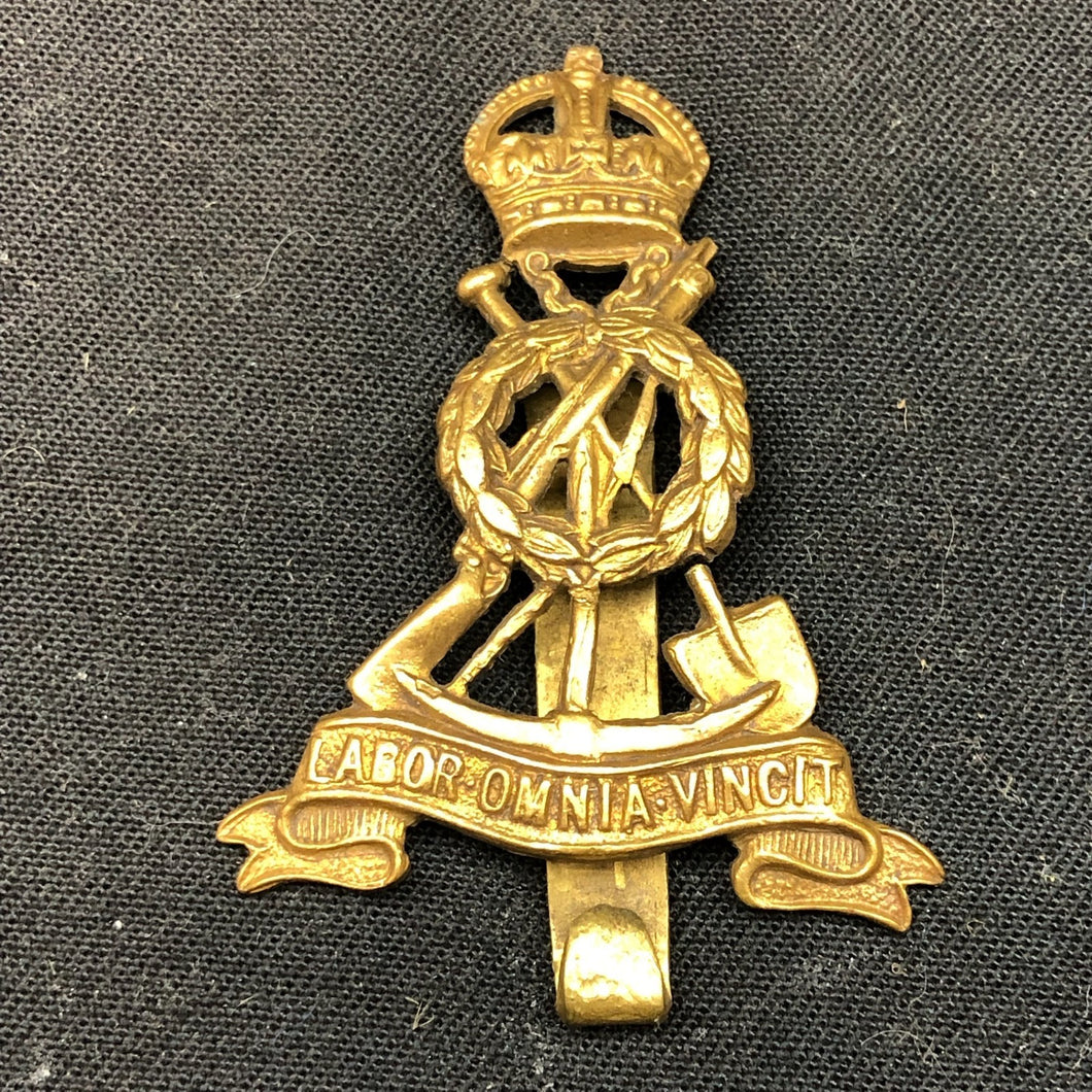 Original British Army Cap Badge - Royal Pioneer Corps - The Militaria Shop