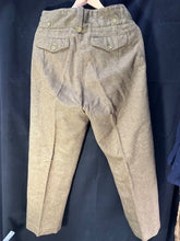 Charger l&#39;image dans la galerie, Original British Army Battledress Trousers - Size 8 - 33&quot; Waist - The Militaria Shop
