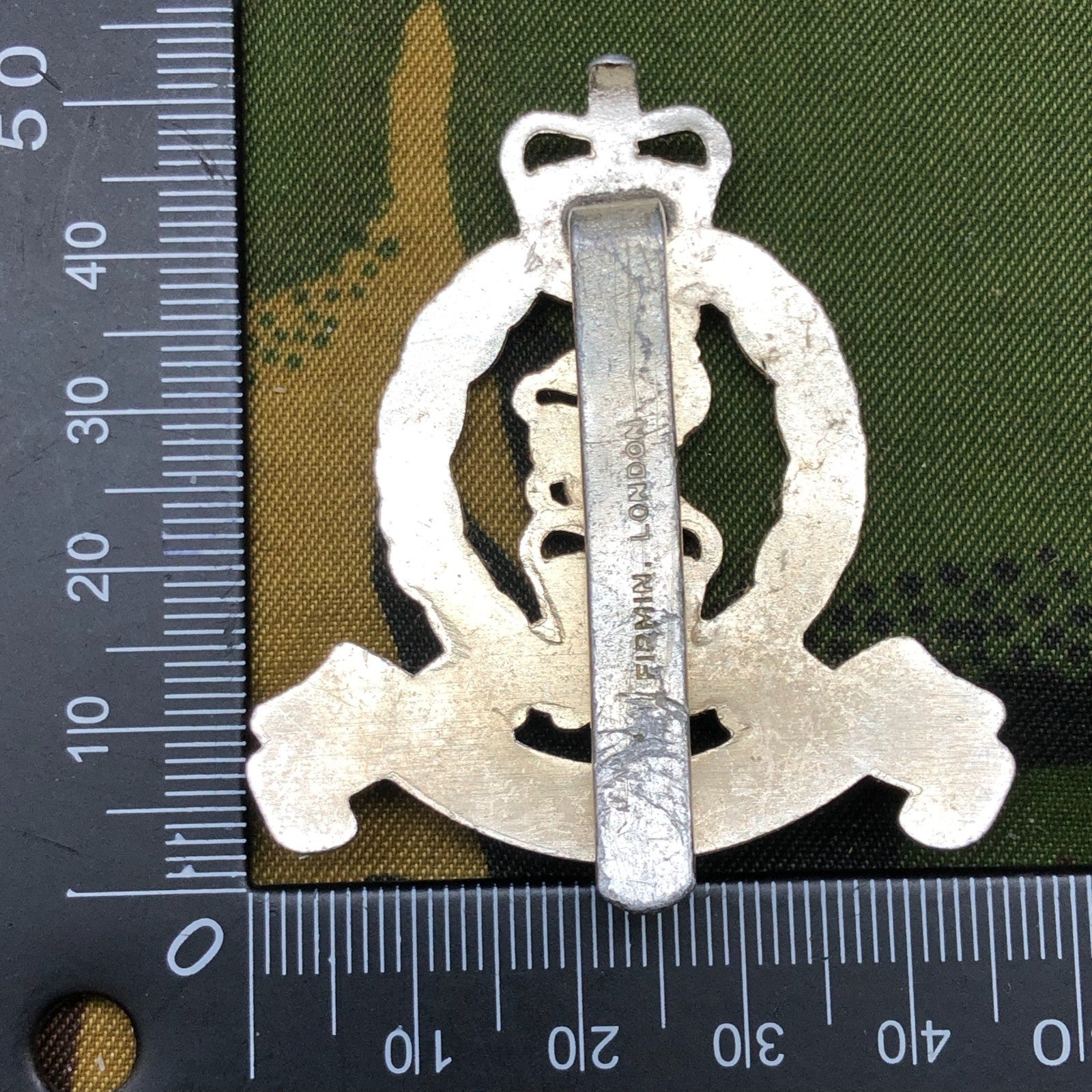 Original British Staybrite Army Cap Badge - Adjutant General's Corps - The Militaria Shop