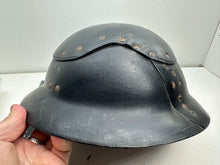 Load image into Gallery viewer, Original WW2 British Home Front Civil Defence Private Purchase Helmet Complete
