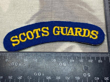 Load image into Gallery viewer, British Army - Scots Guards Regiment Shoulder Title
