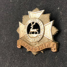 Genuine WW2 British Army Brass Cap Badge - Bedfordshire and Hertfordshire Regime - The Militaria Shop