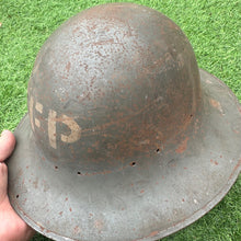 Lade das Bild in den Galerie-Viewer, Original WW2 British Home Front Civillian Zuckerman Helmet - SFP - 1941 Dated
