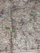 Load image into Gallery viewer, Original WW2 German Army Map of UK - Manchester / Liverpool / North West England
