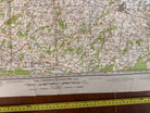 Original WW2 British Army GSGS OS Map England - Chatham & Maidstone - The Militaria Shop