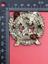 Load image into Gallery viewer, Original British Army The London Scottish Regiment Cap Badge
