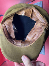 Load image into Gallery viewer, Original British Army Officers&#39; Royal Engineers Service Dress Cap - EIIR
