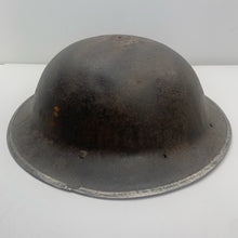 Load image into Gallery viewer, Original WW2 British Army Mk2 Combat Brodie Helmet - South African Made
