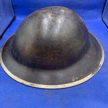 Load image into Gallery viewer, Original British Army Mk2 Combat Helmet - Untouched WW2 Example
