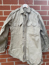 Load image into Gallery viewer, Original Post-WW2 1946 US Army Khaki Drill Jacket - 38&quot; Chest
