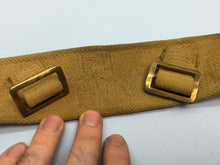 Load image into Gallery viewer, Original British Army 37 Pattern Webbing Belt - Size Normal 36&quot; Waist - WW2 Patt
