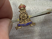 Load image into Gallery viewer, Original British Army - The Army Labour Corps Regt Enamel Sweetheart Brooch
