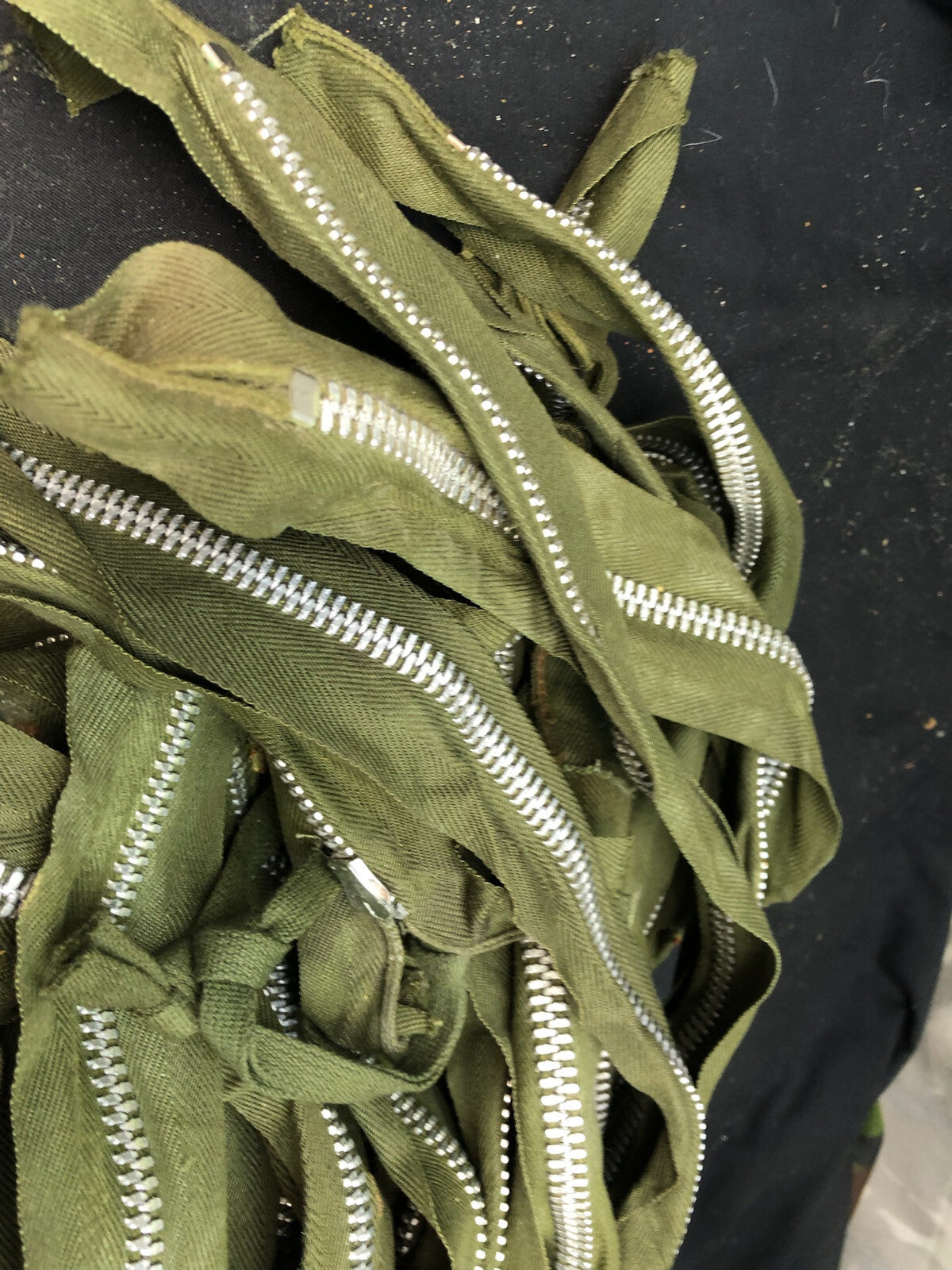 Original Vietnam War Era Army Smock / Cold Weather Parka Replacment Zip - The Militaria Shop