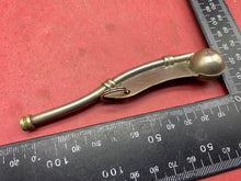 Load image into Gallery viewer, Original WW1 / WW2 British Royal Navy Boson&#39;s Whistle - WD Marked
