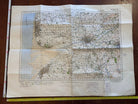 Original WW2 British Army OS Map of Great Britain - Preston Blackpool Southport - The Militaria Shop