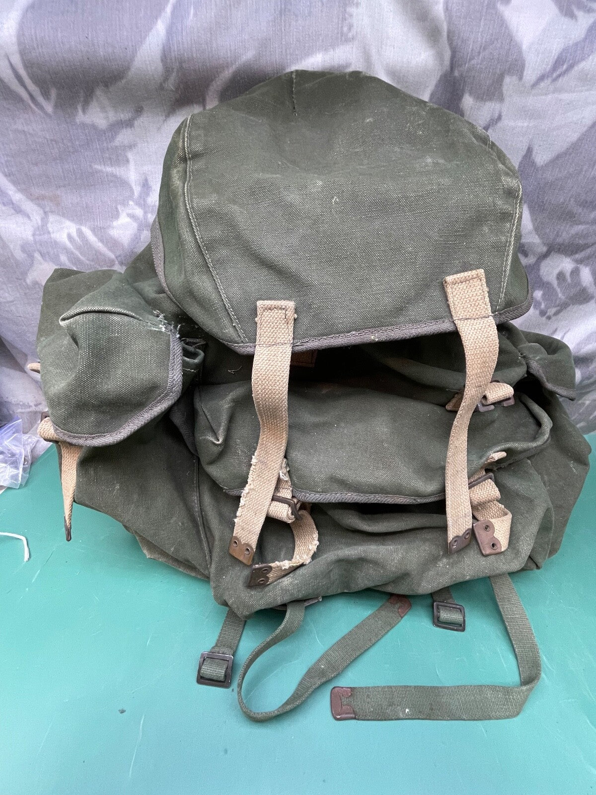 Original British Army 37 Pattern Ruck Sack with Frame | For Sale | The ...