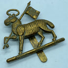 Original WW1 / WW2 The Queen's Royal Regiment (West Surrey) Cap Badge - The Militaria Shop
