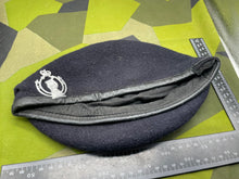 Load image into Gallery viewer, Original British Army - Royal Armoured Corps Beret with Badge - Size 59cm - The Militaria Shop
