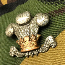 Load image into Gallery viewer, Original British Army WW2 Collar Badge - Royal Wiltshire Yeomanry - The Militaria Shop
