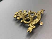 Load image into Gallery viewer, Original WW2 British Army North Stafford Regiment Cap Badge
