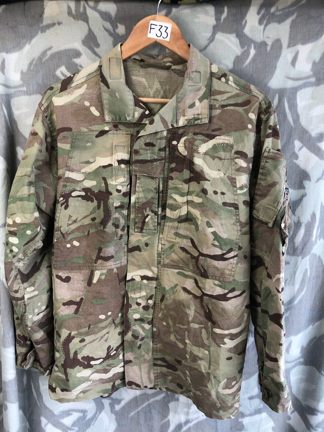 Genuine British Army MTP Camo Combat Jacket - 170/88