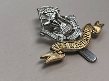 Load image into Gallery viewer, Genuine British Army Cap Badge - Duke of Wellington&#39;s Regiment - The West Riding
