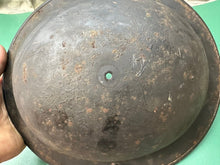 Lade das Bild in den Galerie-Viewer, Original WW2 British Home Front Civil Defence Mk2 Brodie Helmet
