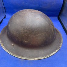 Load image into Gallery viewer, Original British Army Mk2 Combat Helmet - Untouched WW2 Example
