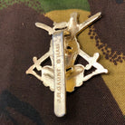 Genuine British Army Staybrite Cap Badge - Junior Leaders Regiment - The Militaria Shop