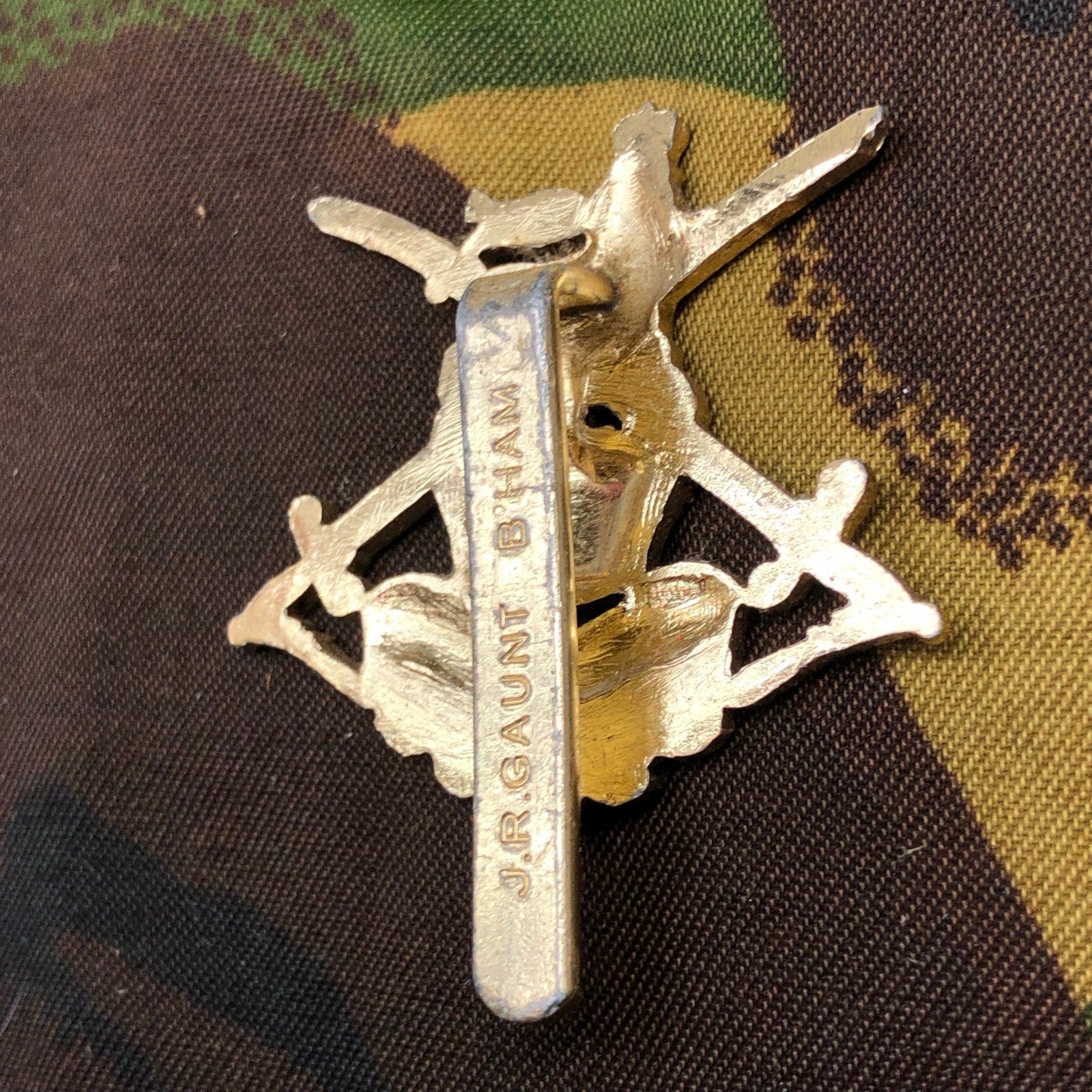 Genuine British Army Staybrite Cap Badge - Junior Leaders Regiment - The Militaria Shop
