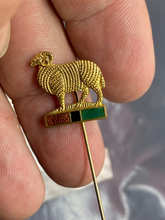 Load image into Gallery viewer, Original British Army Queen&#39;s Royal Regiment (West Surrey) Pin Brooch
