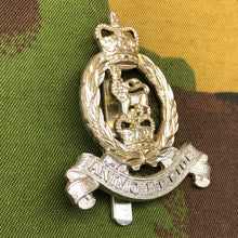 Load image into Gallery viewer, Original British Staybrite Army Cap Badge - Adjutant General&#39;s Corps - The Militaria Shop
