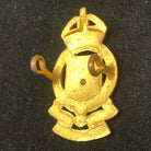 Original WW2 British Army Cap Badge - RAOC Royal Army Ordnance Corps - The Militaria Shop