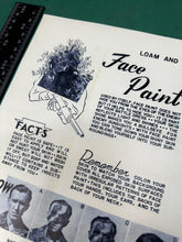 Lade das Bild in den Galerie-Viewer, Original WW2 US Army Face Paint Instruction Sheet
