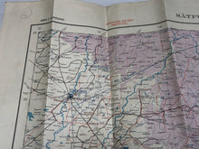 Lade das Bild in den Galerie-Viewer, Original WW2 British Army / RAF Map - Satpura Mountains
