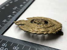 Load image into Gallery viewer, Original WW2 British Army Cap Badge - Royal Engineers
