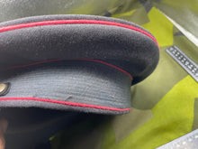 Load image into Gallery viewer, 1967 German Military Peaked Cap - Army Officer Bamberger Made - Size 55cm - The Militaria Shop
