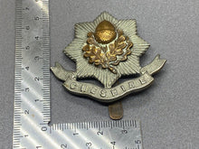 Load image into Gallery viewer, Good original WW1 British Army Cheshire Regiment Cap Badge
