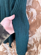 Genuine British Army Commando Green Pull Over Jumper WRAC - Size 4 - 40" Chest - The Militaria Shop