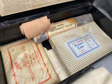 Load image into Gallery viewer, Original WW2 British Air Raid Precautions Family First Aid Kit with Contents
